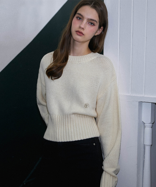 ニット/セーター enof cropped knit ENOF（イナフ）の「cropped knit（ニット/セーター）」 - WEAR