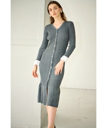 Estella.K｜エステラケーのワンピース/ドレス（グレー/灰色系・ミモレ