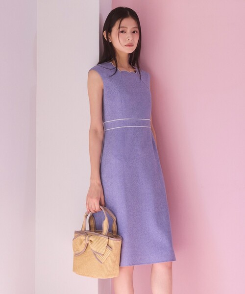 TOCCA(トッカ)の「BIG RIBBON SUMMER POCHETTE かごバッグ(かごバッグ・レディース・ベージュ系/ブラック系・F)」の9枚目の写真