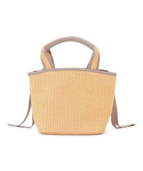 TOCCA(トッカ)の「BIG RIBBON SUMMER POCHETTE かごバッグ(かごバッグ・レディース・ベージュ系/ブラック系・F)」の17枚目の写真