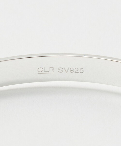 green label relaxing(グリーンレーベルリラクシング)の「GLR フラット シルバー バングル(バングル/リストバンド・メンズ・シルバー・FREE)」の7枚目の写真