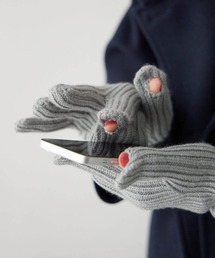 CROSSPLUS ONLINE（クロスプラスオンライン）の「【Wpc.】ONDOOホールタッチニットグローブ【スマホ対応・遠赤外線保温素材・ユニセックス・洗濯機OK】（手袋）」