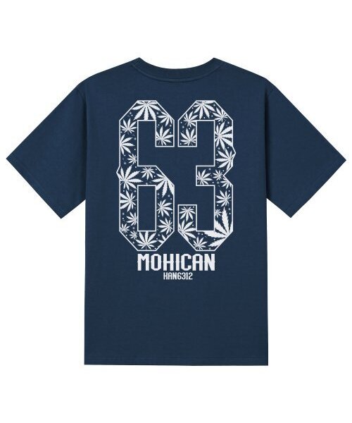 KAN6312(カン6312)の「KTN0089 63オブ 半袖Tシャツ - ネイビー(Tシャツ/カットソー・メンズ・その他・LARGE/MEDIUM/SMALL/X-LARGE)」の1枚目の写真