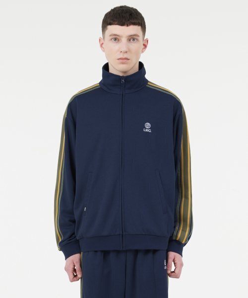 LMCの「SIDE STRIPED JERSEY TRACK TOP navy(ナイロンジャケット・レディース・その他・LARGE)」の3枚目の写真