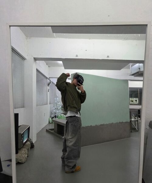 LECYTO（レシト）の「Destroyed Oversized Logo T-Shirt_[White]（Tシャツ/カットソー・メンズ・ホワイト・ONE SIZE）」の2枚目の写真
