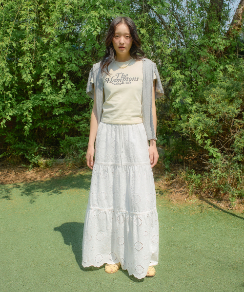 SALON DE YOHN(サロンドヨーン)の「Hampton Yacht Club Crop T_ Lemon(Tシャツ/カットソー・レディース・その他・SMALL/MEDIUM)」の2枚目の写真