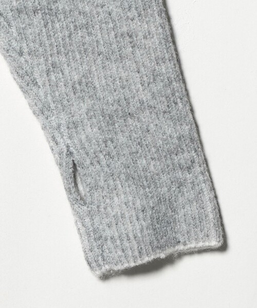 A DAY IN THE LIFE UNITED ARROWS(アデイインザライフユナイテッドアローズ)の「ハーフジップ ニットワンピース ライトグレー ‐ウォッシャブル‐<A DAY IN THE LIFE>(ワンピース・レディース・ライトグレー・FREE)」の10枚目の写真