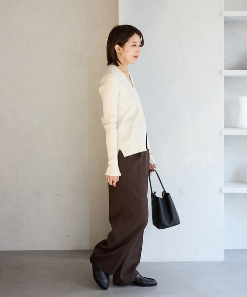 LE TALON（ルタロン）の「レザーギャザーローファー（ローファー・レディース・ベージュ/ブラック系その他・25cm/24.5cm/24cm/23.5cm/23cm/22.5cm/22cm）」の11枚目の写真