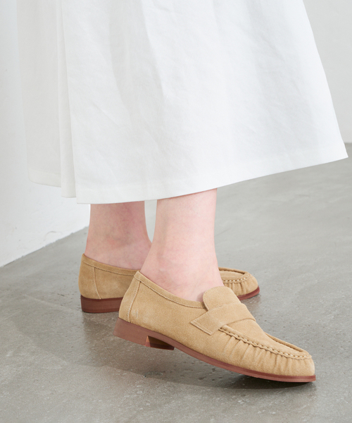 LE TALON（ルタロン）の「レザーギャザーローファー（ローファー・レディース・ベージュ/ブラック系その他・25cm/24.5cm/24cm/23.5cm/23cm/22.5cm/22cm）」の22枚目の写真