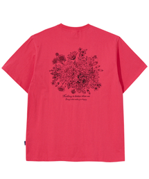 NOTHINGISBETTERTHANME（ナッシングイズベターザンミー）の「FLOWER BED TEE_pink（Tシャツ/カットソー）」