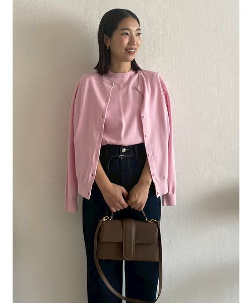 Mila Owen（ミラオーウェン）の「ショルダー付きハンドバッグ（ショルダーバッグ・レディース・モカ/ブラック/その他・F）」の5枚目の写真