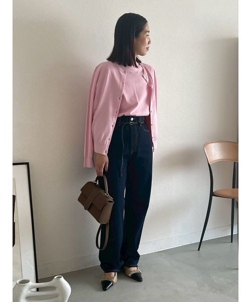 Mila Owen（ミラオーウェン）の「ショルダー付きハンドバッグ（ショルダーバッグ・レディース・モカ/ブラック/その他・F）」の6枚目の写真