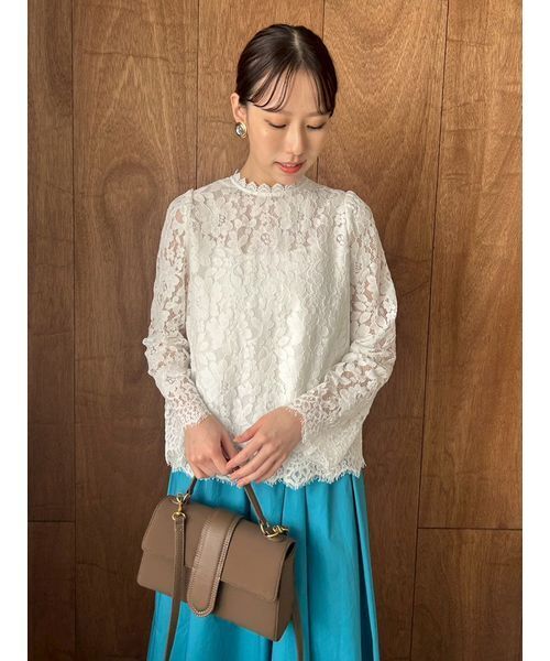 Mila Owen（ミラオーウェン）の「ショルダー付きハンドバッグ（ショルダーバッグ・レディース・モカ/ブラック/その他・F）」の7枚目の写真