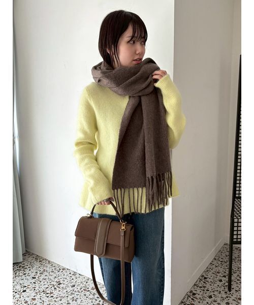 Mila Owen（ミラオーウェン）の「ショルダー付きハンドバッグ（ショルダーバッグ・レディース・モカ/ブラック/その他・F）」の13枚目の写真