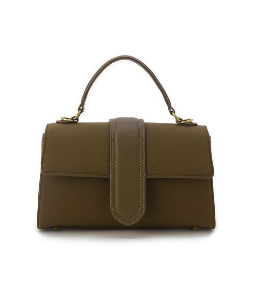 Mila Owen（ミラオーウェン）の「ショルダー付きハンドバッグ（ショルダーバッグ・レディース・モカ/ブラック/その他・F）」の15枚目の写真