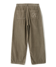 Corduroy Loose-Fit Pants (beige)