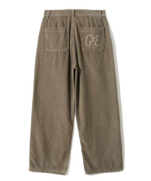 GARDEN EXPRESS(ガーデンエクスプレス)の「Corduroy Loose-Fit Pants (beige)(その他パンツ・メンズ・その他・X-LARGE/SMALL/MEDIUM/LARGE)」の1枚目の写真
