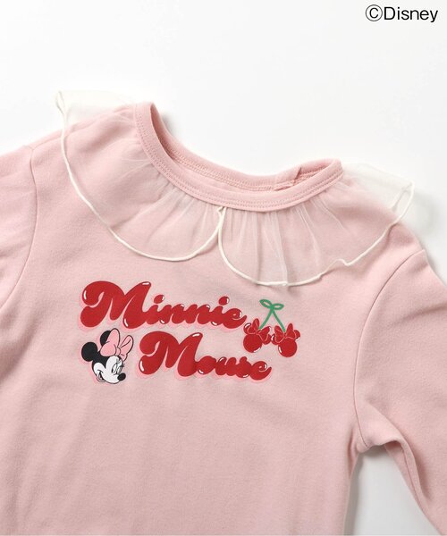 Disney(ディズニー)の「【リンク】ディズニーキャラクター ミニーマウス/セットアップ(セットアップ・キッズ・ピンク/アイボリー・100/90/80/140/130/120/110)」の7枚目の写真
