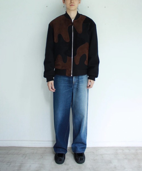 soe(ソーイ)の「Paste Together Jacket(ブルゾン・メンズ・ブラック・1)」の4枚目の写真