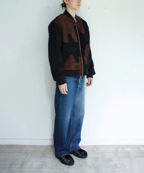 soe(ソーイ)の「Paste Together Jacket(ブルゾン・メンズ・ブラック・1)」の5枚目の写真