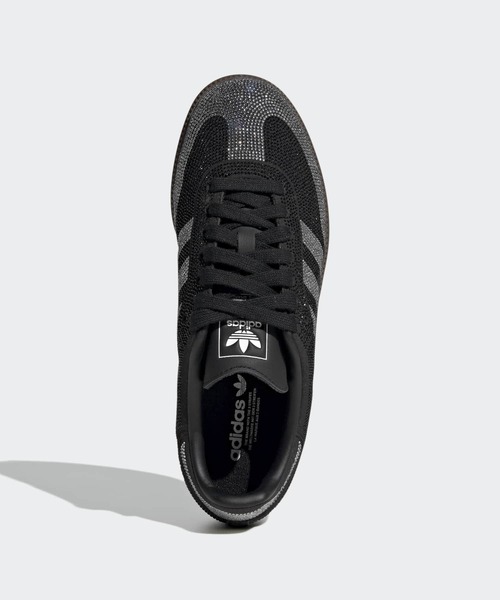 adidas（アディダス）の「サンバ OG / Samba OG / アディダスオリジナルス adidas Originals（スニーカー・レディース・ブラック/ブラック系その他・23.0cm/23.5cm/24.0cm/24.5cm/25.0cm/22.0cm/22.5cm/25.5cm/26.0cm/26.5cm/27.0cm/27.5cm/28.0cm/28.5cm/29.0cm）」の4枚目の写真