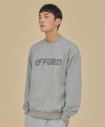 OFFGRID（オフグリッド）の「オーバーサイズグラフィックスウェットシャツ-メランジグレー（スウェット）」