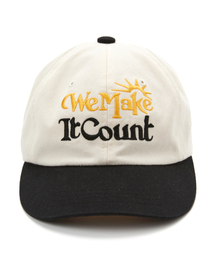 WMC（ダブリューエムシー）の「ツートン刺繍パネルキャップ_ホワイト（キャップ）」