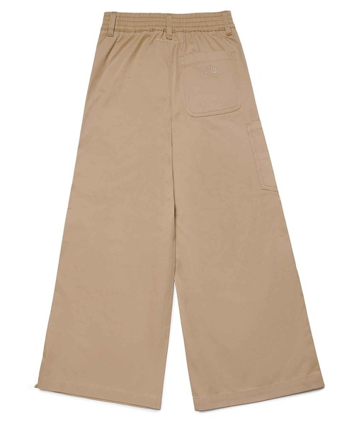 MM6 Maison Margiela ベージュワイドパンツ セール】MM6 Maison Margiela(エムエムシックス メゾン マルジェラ
