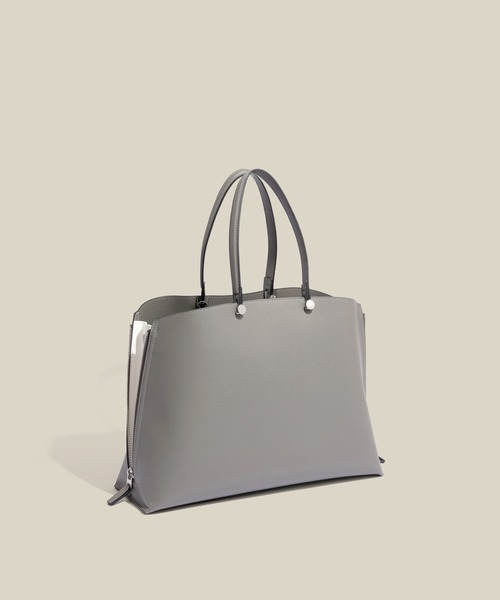 E'POR（エポール）の「【E'POR】【WEB限定】Y BAG Medium+ /A4対応・通勤・26SS（トートバッグ・レディース・ダークグリーン/グレー/ダークブラウン/ブラック/キナリ・FREE）」の15枚目の写真