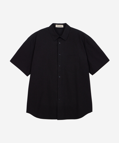 FIELDERS（フィールダーズ）の「BASIC STANDARD FIT POCKET SHORT-SLEEVED SHIRT BLACK（シャツ/ブラウス・メンズ・その他・MEDIUM/LARGE）」の2枚目の写真