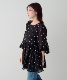 Kastane | フラワーステッチミニワンピース(ワンピース)