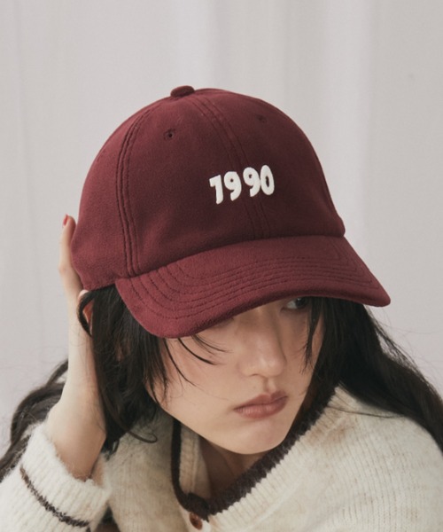 MERLOT（メルロー）の「フリースキャップ（キャップ・レディース・レッド/ベージュ/ネイビー・FREE）」の3枚目の写真
