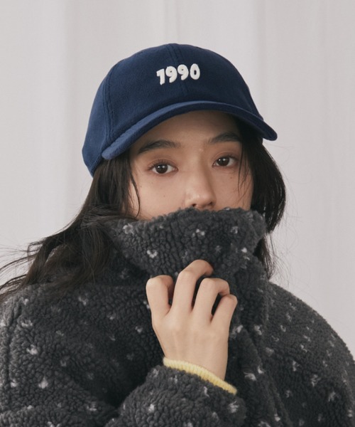 MERLOT（メルロー）の「フリースキャップ（キャップ・レディース・レッド/ベージュ/ネイビー・FREE）」の10枚目の写真