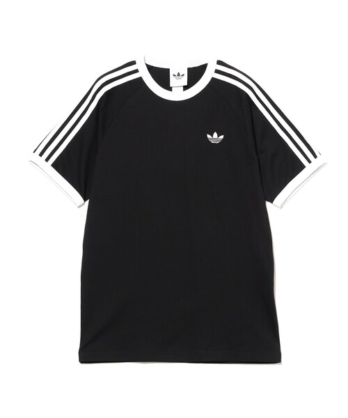 adidas(アディダス)の「adidas / スリーストライプ Tシャツ(Tシャツ/カットソー・メンズ・ブラック/ホワイト・SMALL/X-LARGE/MEDIUM/LARGE/XX-LARGE)」の16枚目の写真