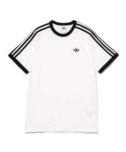 adidas(アディダス)の「adidas / スリーストライプ Tシャツ(Tシャツ/カットソー・メンズ・ブラック/ホワイト・SMALL/X-LARGE/MEDIUM/LARGE/XX-LARGE)」の20枚目の写真