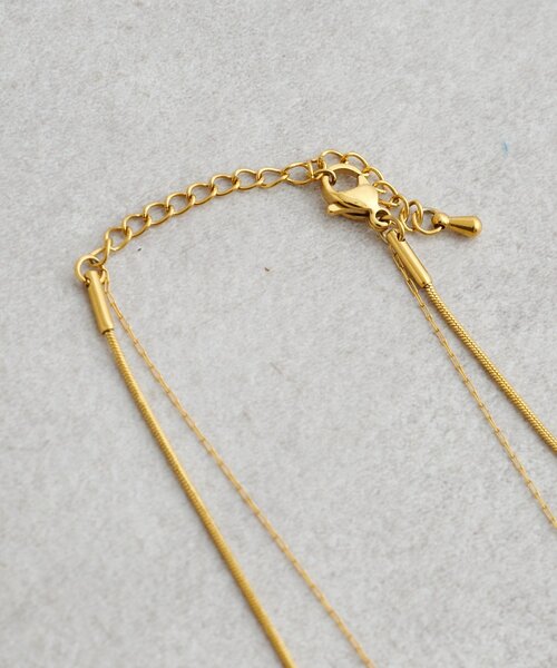SHENERY（シーナリー）の「ツインラインネックレス（ネックレス・レディース・シルバー/ゴールド・FREE）」の5枚目の写真