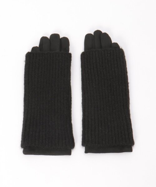 LBC（エルビーシー）の「ラメニット3wayグローブ（手袋・レディース・グレー/ブラック・FREE）」の13枚目の写真
