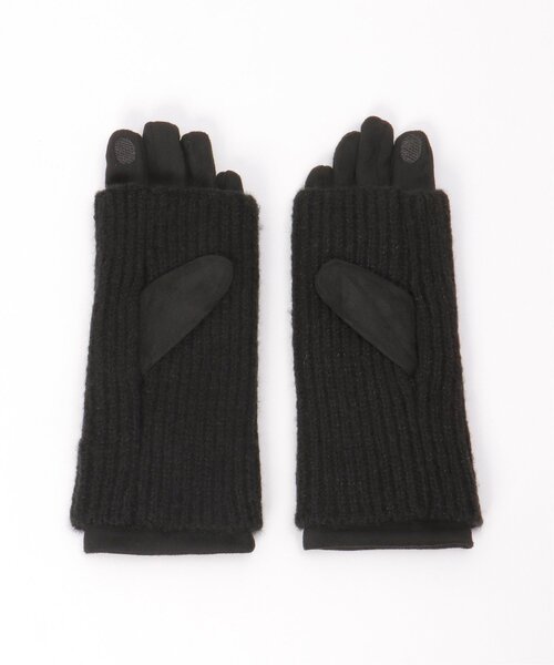 LBC（エルビーシー）の「ラメニット3wayグローブ（手袋・レディース・グレー/ブラック・FREE）」の14枚目の写真