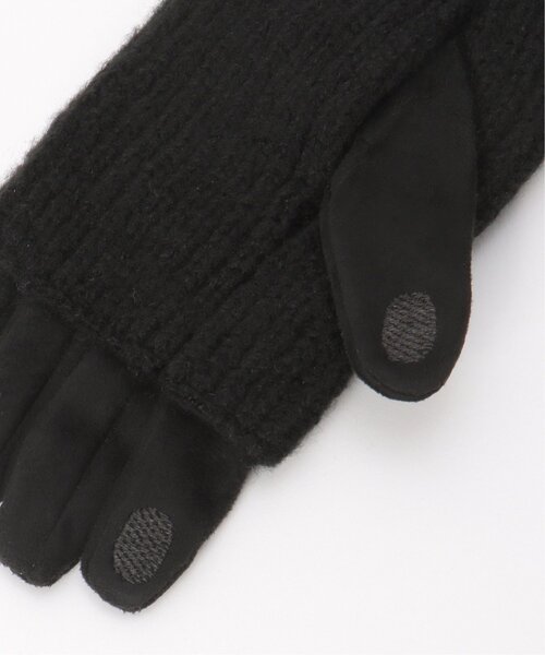 LBC（エルビーシー）の「ラメニット3wayグローブ（手袋・レディース・グレー/ブラック・FREE）」の17枚目の写真