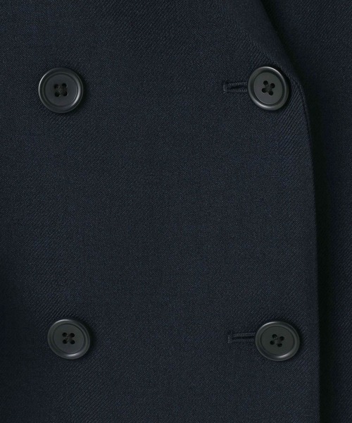 LOWRYS FARM(ローリーズファーム)の「メランジツイルジャケット 589176(テーラードジャケット・レディース・グレー/チャコールグレー/ブラウン/ネイビー・FREE)」の6枚目の写真