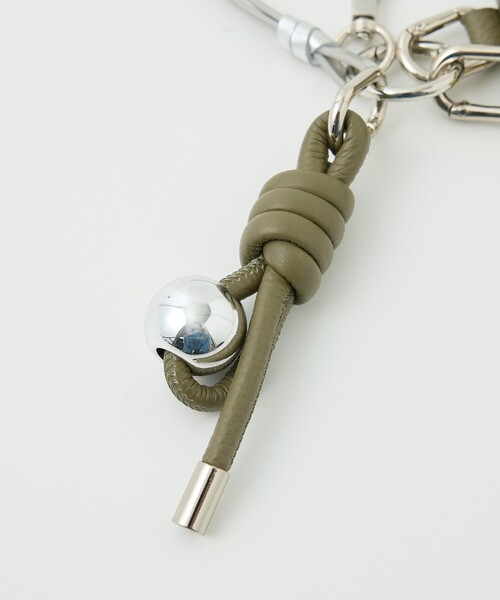 collex（コレックス）の「【別注】リップケース付レザーチャーム（財布・レディース・ボルドー/ブラック/カーキ・フリー）」の17枚目の写真