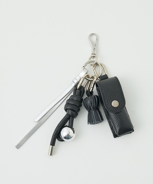 collex（コレックス）の「【別注】リップケース付レザーチャーム（財布・レディース・ボルドー/ブラック/カーキ・フリー）」の21枚目の写真