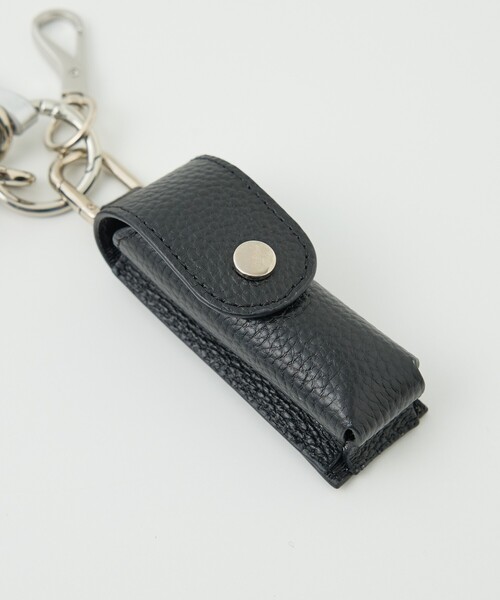 collex（コレックス）の「【別注】リップケース付レザーチャーム（財布・レディース・ボルドー/ブラック/カーキ・フリー）」の22枚目の写真