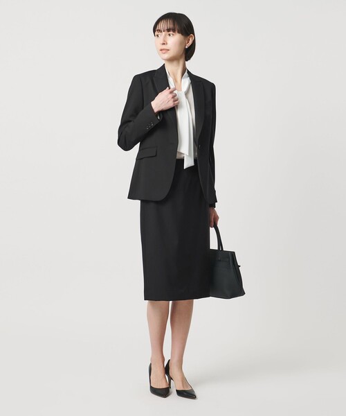 UNITED ARROWS(ユナイテッドアローズ)の「Vitale Barberis Canonico タイトスカート 26SS(スカート・レディース・ブラック/ネイビー/ダークグレー/モカ・34/38/40/36)」の20枚目の写真