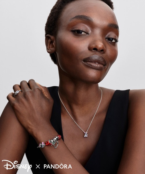 ディズニー スティッチ ローズ ムラノ ガラス チャーム（チャーム