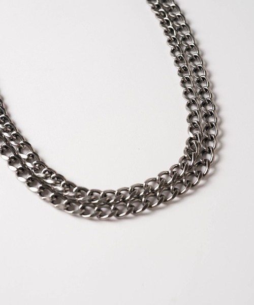 KAMIYA（カミヤ）の「"KMY"" Double Wallet Chain（ウォレットチェーン・メンズ・シルバー/ブラック・FREE）」の7枚目の写真