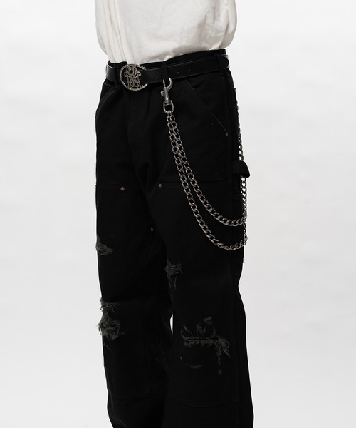 KAMIYA（カミヤ）の「"KMY"" Double Wallet Chain（ウォレットチェーン・メンズ・シルバー/ブラック・FREE）」の8枚目の写真