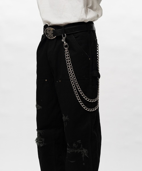 KAMIYA（カミヤ）の「"KMY"" Double Wallet Chain（ウォレットチェーン・メンズ・シルバー/ブラック・FREE）」の16枚目の写真