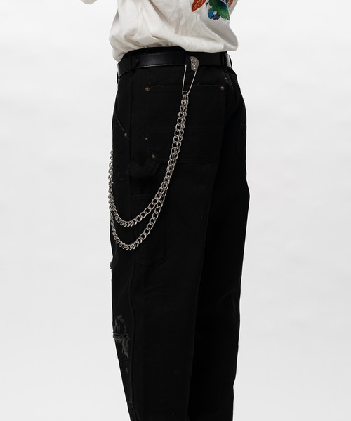 KAMIYA（カミヤ）の「"KMY"" Double Wallet Chain（ウォレットチェーン・メンズ・シルバー/ブラック・FREE）」の17枚目の写真