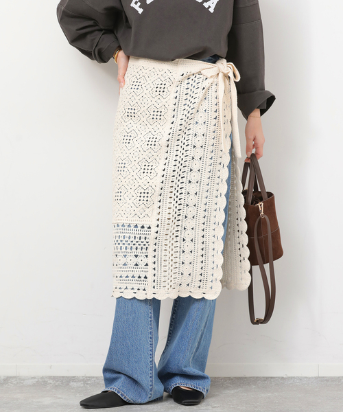 クロシェレースラップスカート（スカート）｜JOURNAL STANDARD relume